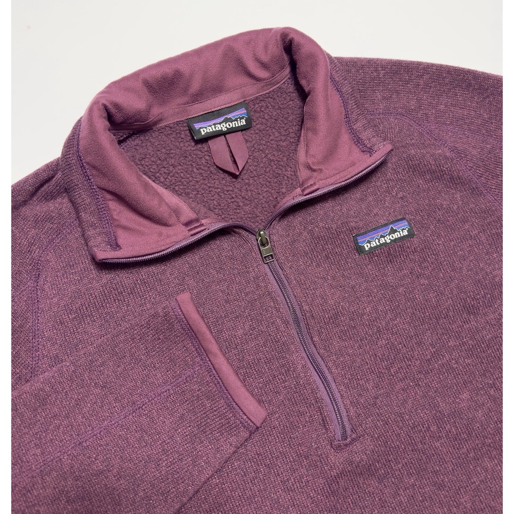 Patagonia Women's Better Sweater 1/4 Zip Pullover Jacket Size L Outdoors Hiking